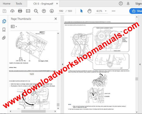 Mazda cx5 workshop manual